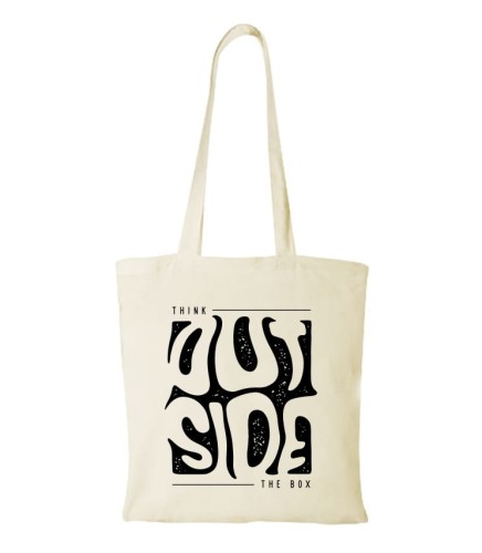 Torba bawełniana think outside the box