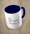 Granatowy kubek be real not perfect