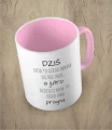 Różowy kubek dziś zrób to