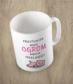 Biały kubek ogrom możliwości świnka