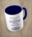 Granatowy kubek ogrom możliwości koala