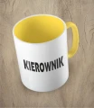 Żółty kubek kierownik