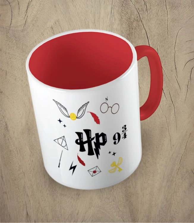 Czerwony kubek Harry Potter