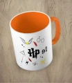 Pomarańczowy kubek Harry Potter