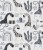 Tapeta cute grey giraffes
