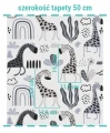 Wielkość wzoru na tapecie cute grey giraffes