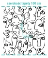 Wielkość wzoru na tapecie abstract face