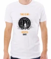 Biała męska koszulka crypto shirt