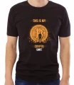 Czarna męska koszulka crypto shirt