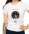 Biała damska koszulka crypto shirt