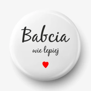 Button babcia wie lepiej