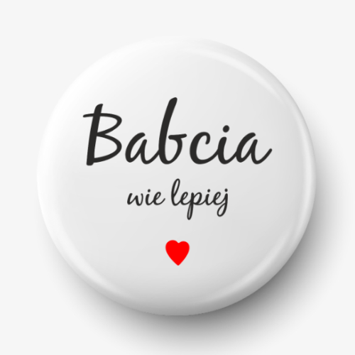 Button babcia wie lepiej