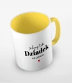 żółty kubek jedyny taki dziadek