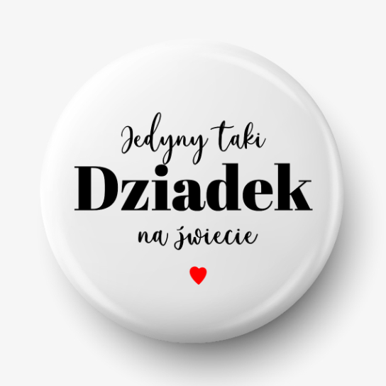 Button jedyny taki dziadek