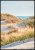 Letni plakat z piękną fotografią przedstawiającą brzeg morza