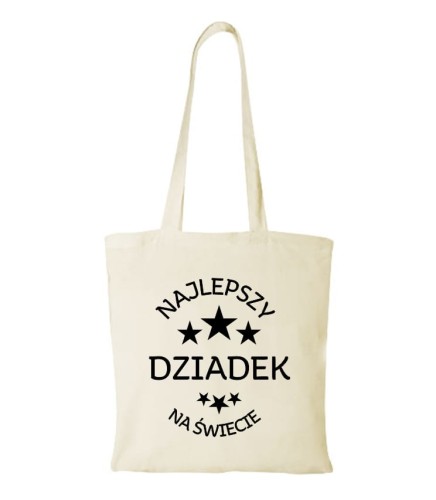Torba bawełniana najlepszy dziadek na świecie
