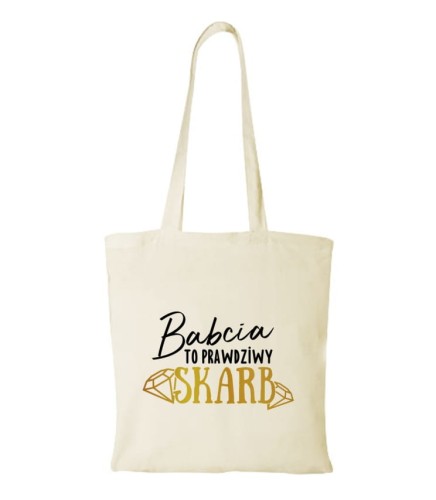 Torba bawełniana babcia to skarb