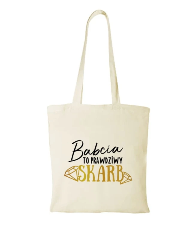 Torba bawełniana babcia to skarb