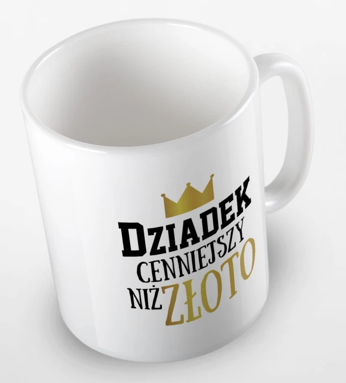 kolorowy kubek dziadek cenniejszy niż złoto - biały.jpg