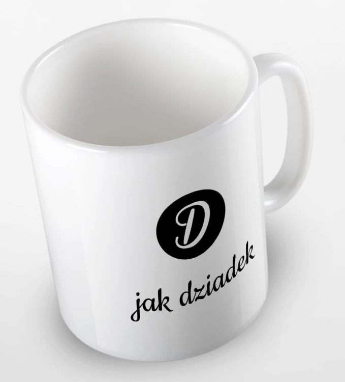 kolorowy kubek d jak dziadek - biały.jpg