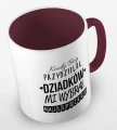 kolorowy kubek kiedy Bóg przydzielał Dziadków, mi wybrał najlepszego - bordowy.jpg