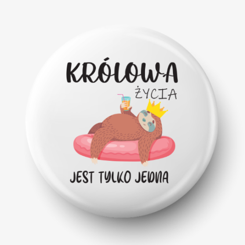 Button królowa życia