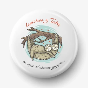 Button lenistwo z tobą