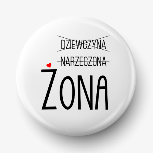 Button żona