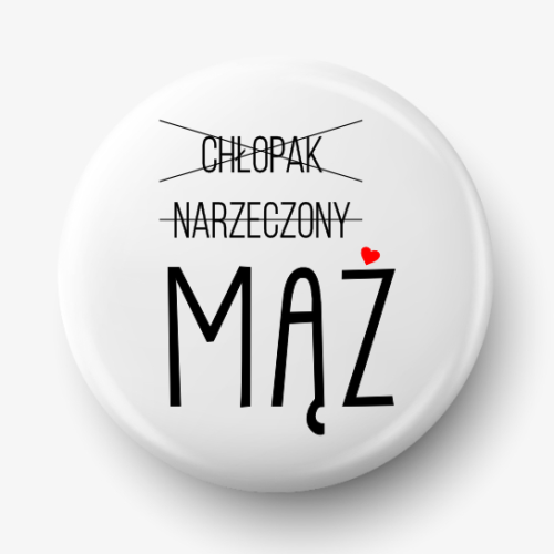 Button mąż