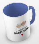 Kubek szczęśliwego Dnia Babci i Dziadka