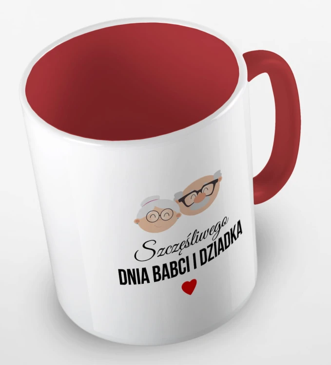 kolorowy kubek szczęśliwego dnia babci i dziadka - czerwony.jpg