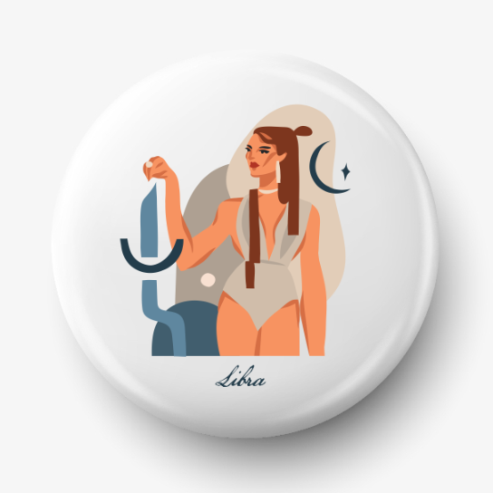 Button waga