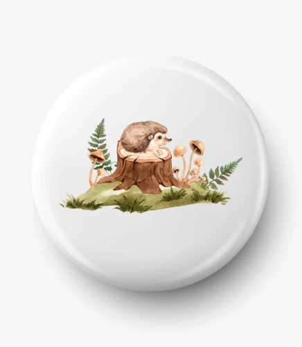 Button jeżyk