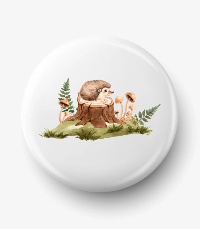 Button jeżyk