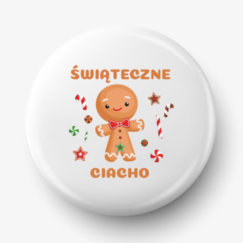 Button świąteczne ciacho