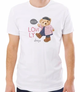 Koszulka bear doll girl pink