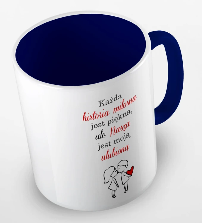 kolorowy kubek nasza historia miłosna jest moją ulubioną - granatowy.jpg