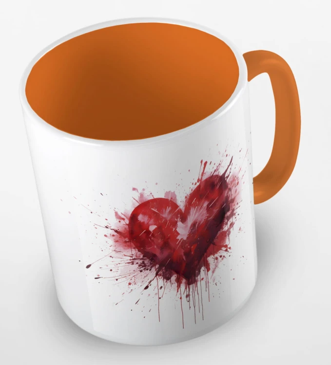 kolorowy kubek red watercolor heart - pomarańczowy.jpg