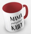kolorowy kubek z hasłem mama potrzebuje kawy - czerwony.jpg