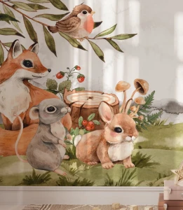 Fototapeta forest animals