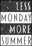 Plakat more summer