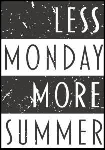 Plakat more summer