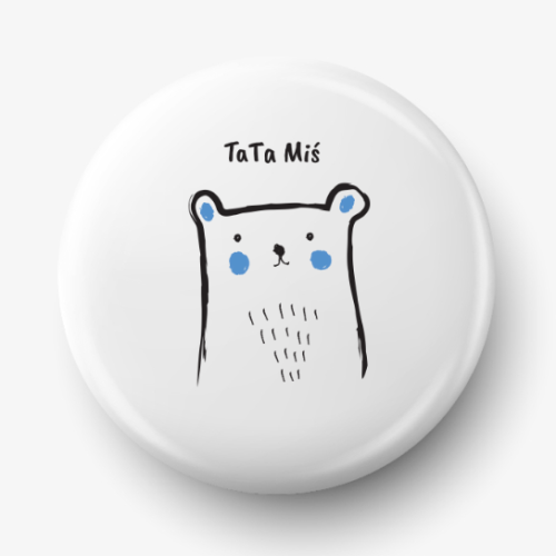 Button tata miś