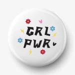 Button girl power