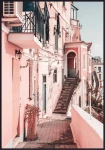 Plakat dom w Amalfi