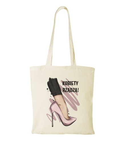 Torba bawełniana kobiety rządzą