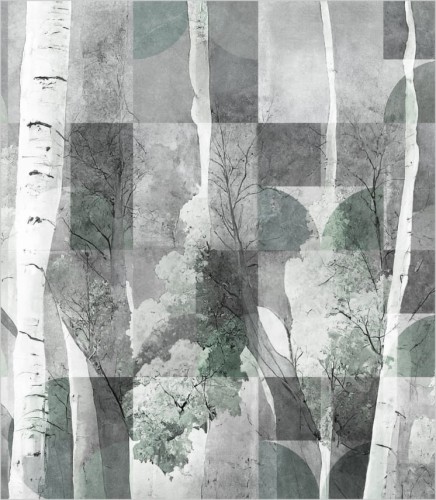 Próbka tapety artistic forest