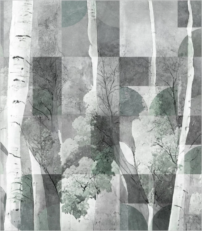 Próbka tapety artistic forest
