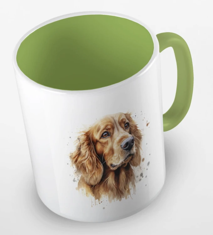 kolorowy kubek golden retriever - jasnozielony.jpg