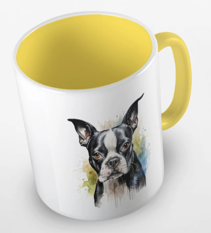 kolorowy kubek boston terrier - żółty.jpg